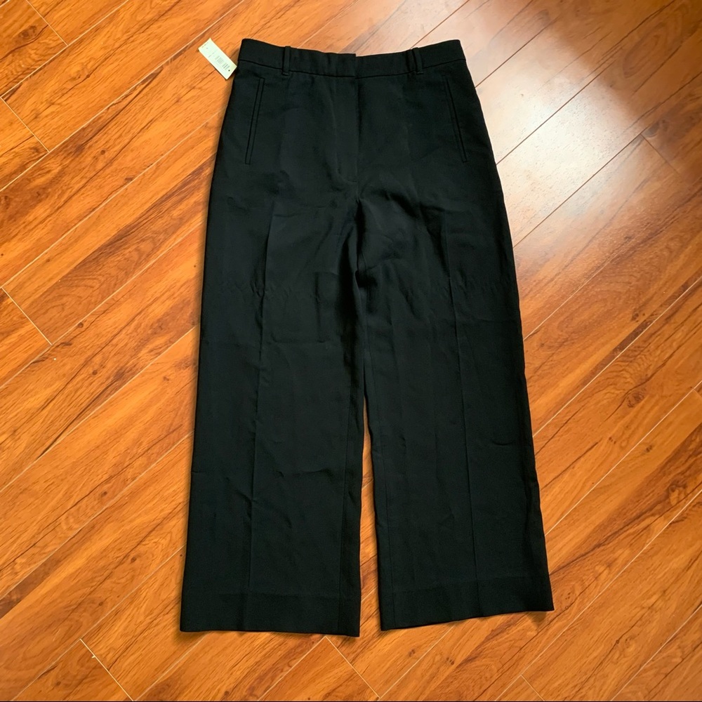 Artizia wilfred high waisted wide leg black pants